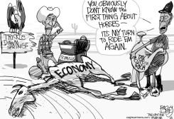 DEAD HORSE ECONOMY by Pat Bagley