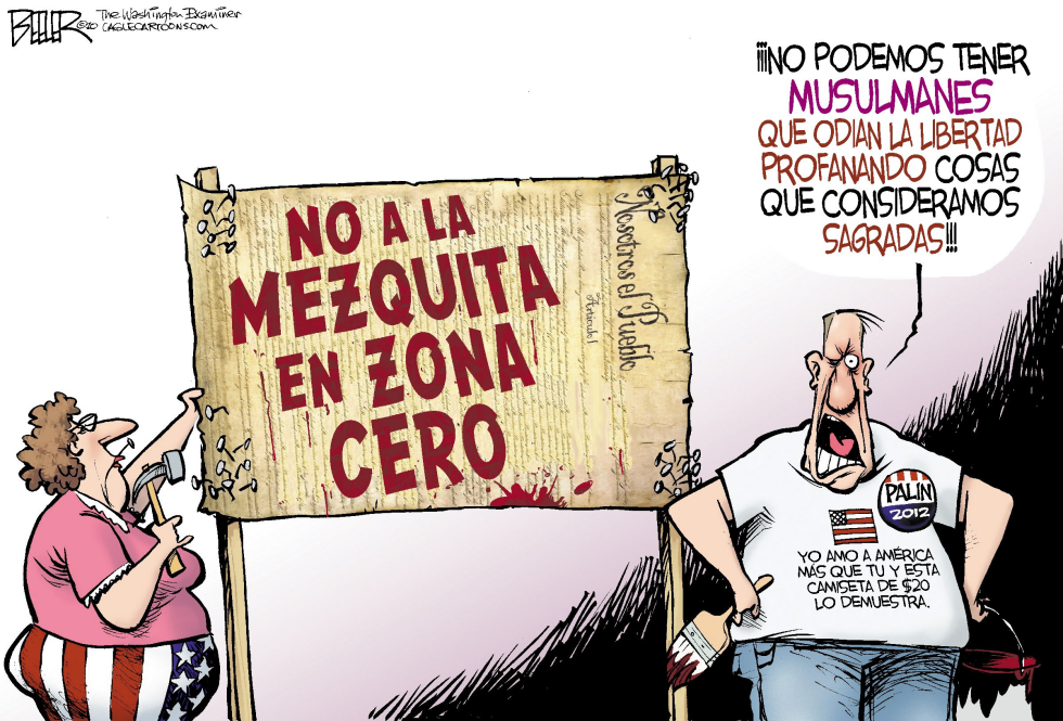  PROFANACION  by Nate Beeler