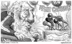 FIDEL CASTRO TURNS 84 by Taylor Jones