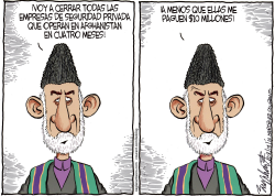 EMPRESAS DE SEGURIDAD PRIVADA EN AFGHANISTAN  by Bob Englehart