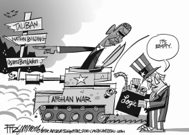 AFGHAN LOGIC by David Fitzsimmons