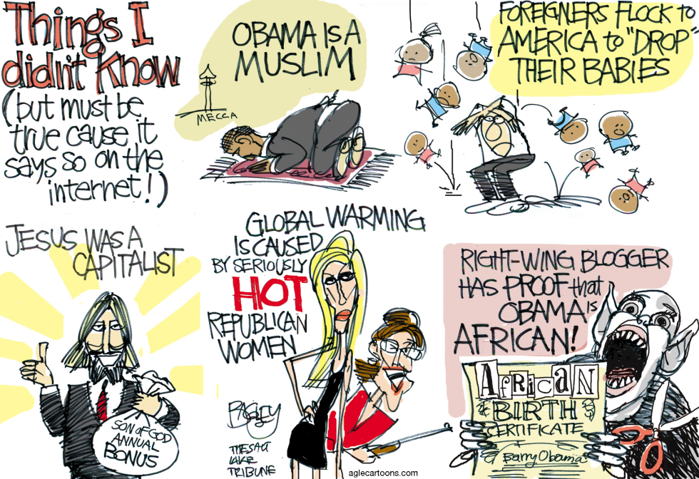  MUSLIM OBAMA by Pat Bagley