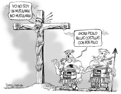 OBAMA NO ES UN MUSULMAN Y FOX NEWS by Daryl Cagle