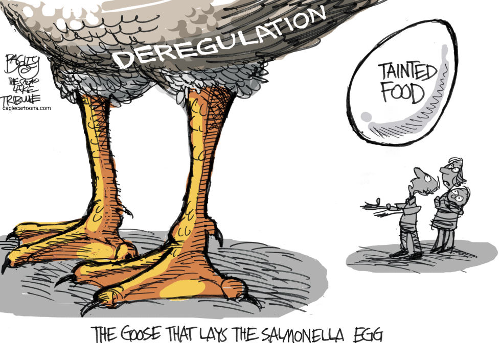  SALMONELLA OMELETTE by Pat Bagley