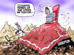 CORRUPTION AND KARZAI by Paresh Nath