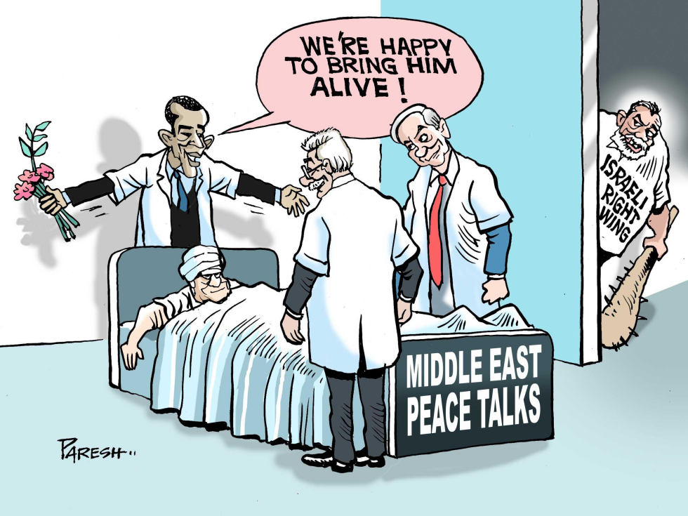  MIDEAST PEACE TALKS by Paresh Nath