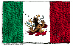 VIOLENCIA EN MEXICO  by Daryl Cagle