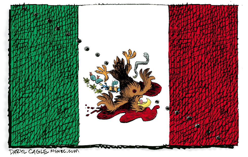  VIOLENCIA EN MEXICO  by Daryl Cagle