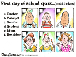 BACK TO SCHOOL QUIZ by Dave Granlund