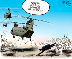 USA LEAVES IRAQ by Patrick Corrigan