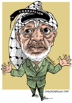 YASSER ARAFAT by Arcadio Esquivel