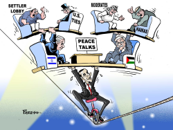 BALANCING PEACE TALKS by Paresh Nath