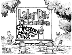 LABOR DAY by John Darkow