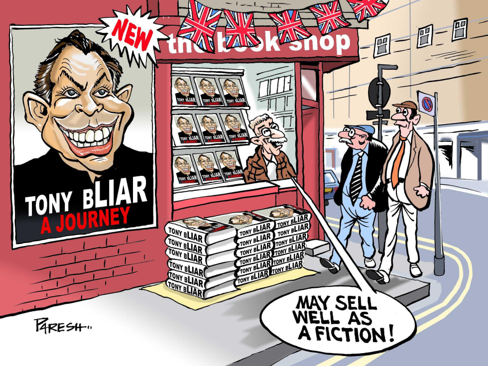  BLAIR'S AUTOBIOGRAPHY by Paresh Nath