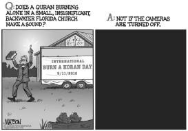 QURAN BURNING CONUNDRUM by RJ Matson