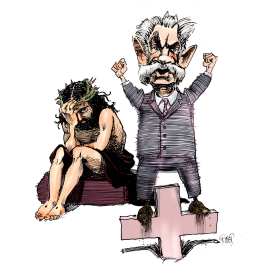 TERRY JONES AN CHRIST by Riber Hansson