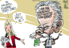 REV JONES  by Pat Bagley