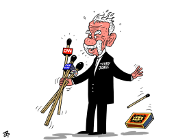 PASTOR TERRY JONES by Emad Hajjaj