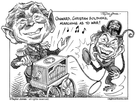 TONY BLAIR - WITH BUSH - THEN by Taylor Jones