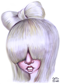 LADY GAGA  by Christo Komarnitski