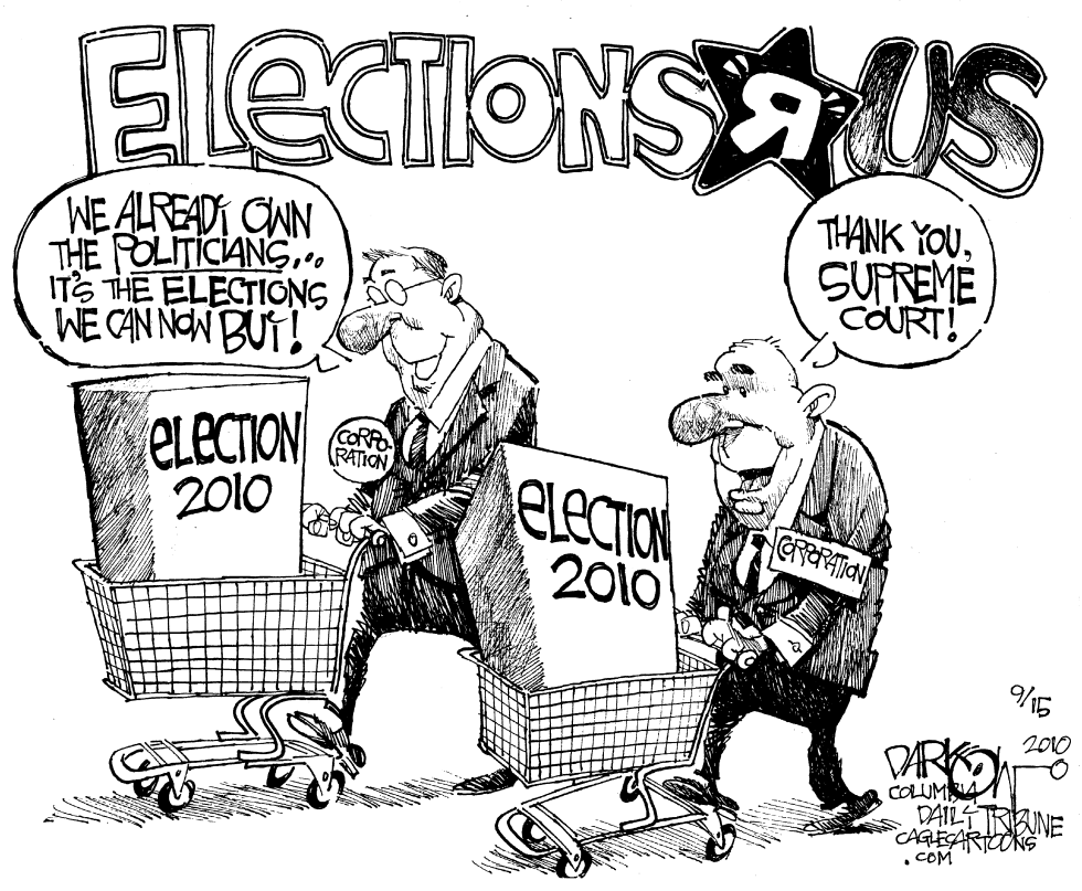  BUYING AN ELECTION by John Darkow