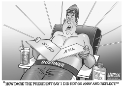 HOUSE MINORITY LEADER JOHN BOEHNER REFLECTS by RJ Matson