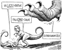 NY STATE PALADINO VS ESTABLISHMENT by Adam Zyglis