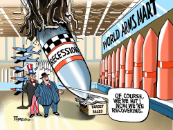 ARMS SALES HIT by Paresh Nath