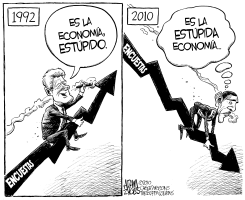 LA ESTUPIDA ECONOMIA by Adam Zyglis