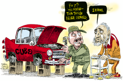 FIXING CUBA  by Daryl Cagle