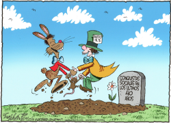 PARTIDO DEL TE  by Bob Englehart