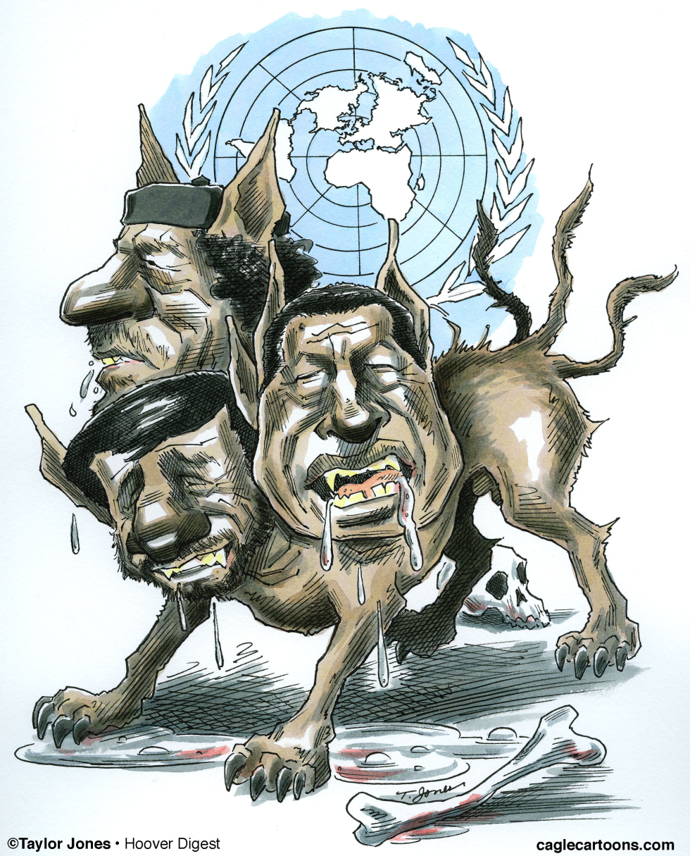  CERBERUS AT THE UN  by Taylor Jones