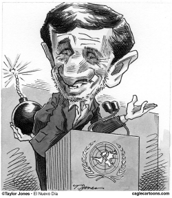 MAHMOUD AHMADINEJAD by Taylor Jones