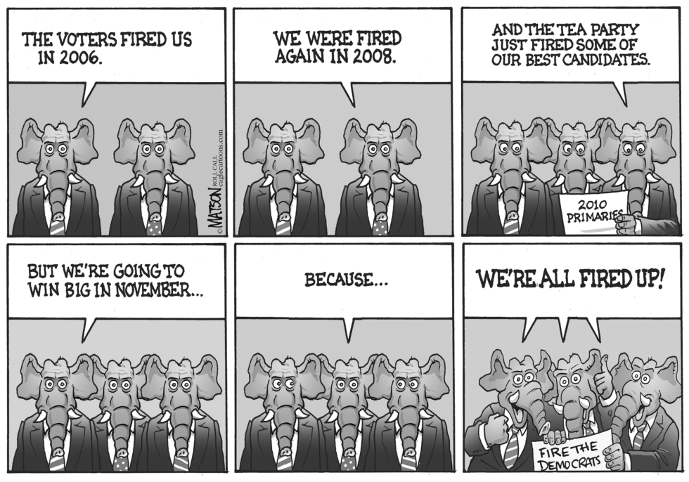  FIRED UP REPUBLICANS by RJ Matson