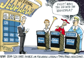 MORMON JEOPARDY by Pat Bagley