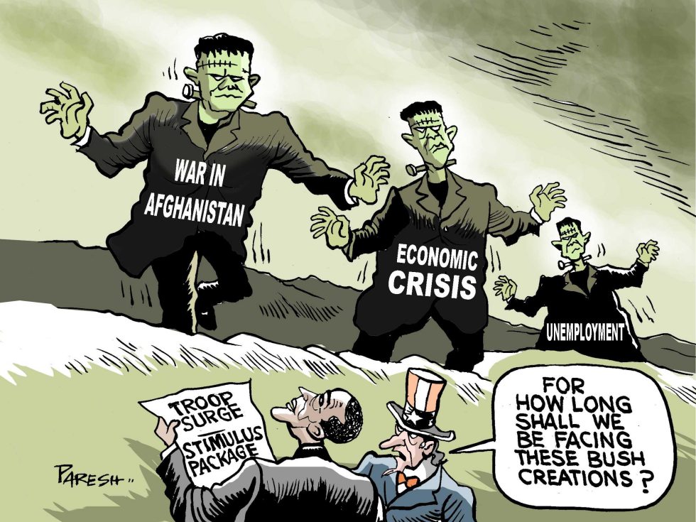  FACING FRANKENSTEINS by Paresh Nath