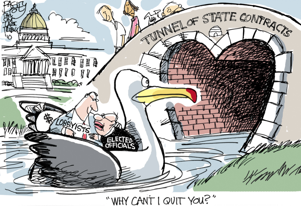  LOCAL TUNNEL OF GRAFT by Pat Bagley