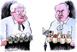 ISRAEL-PALESTINIAN BELTS  by Christo Komarnitski