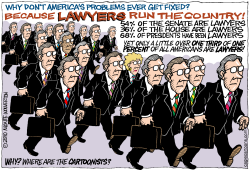 LAWYERS RUN THE COUNTRY by Wolverton