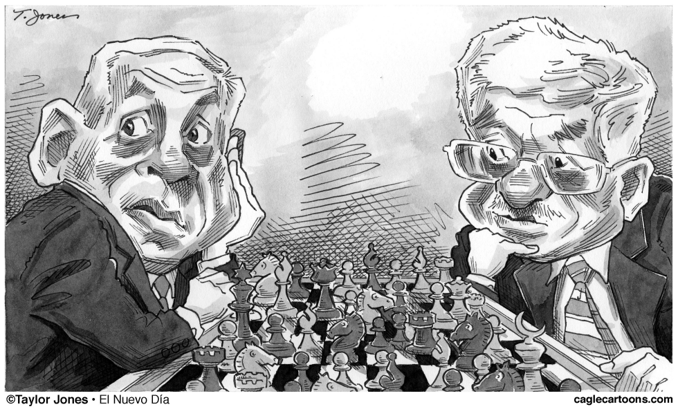  ISRAEL-PALESTINIAN CHECKMATE GRIDLOCK by Taylor Jones