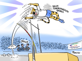 COMMONWEALTH GAMES by Paresh Nath