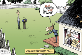 BACKYARD TOUR by Nate Beeler