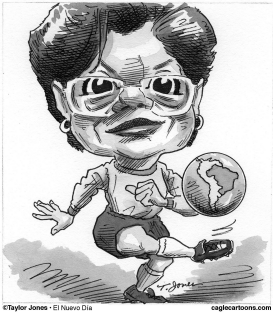 DILMA ROUSSEFF OF BRAZIL by Taylor Jones