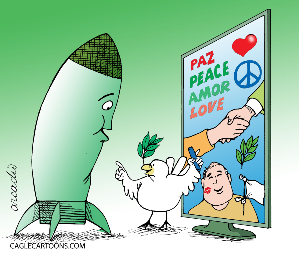  CLASE DE PAZ A UN MISIL COL by Arcadio Esquivel