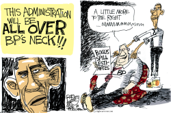 OBAMA BP by Pat Bagley