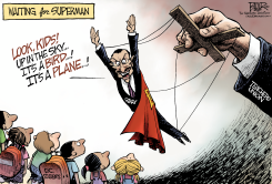 LOCAL DC - WAITING FOR SUPERMAN by Nate Beeler