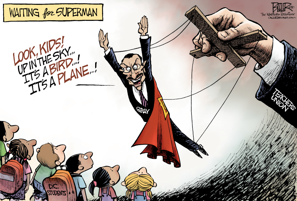  LOCAL DC - WAITING FOR SUPERMAN by Nate Beeler