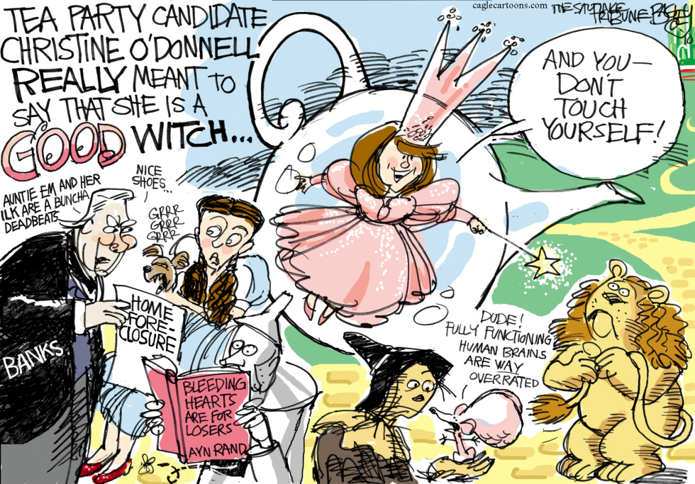  GOOD WITCH ODONNELL  by Pat Bagley