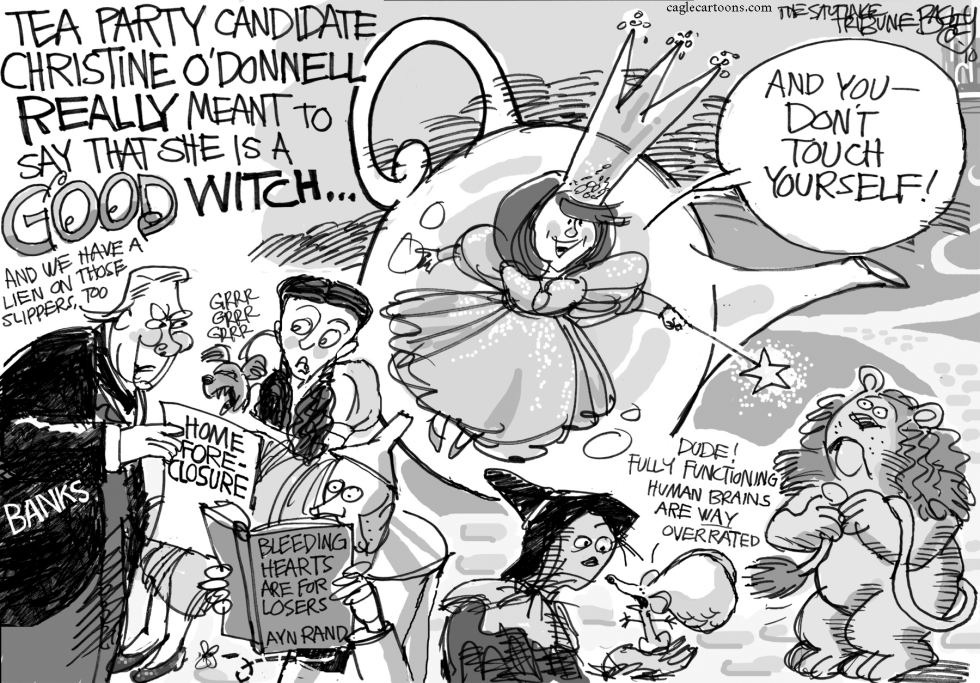  GOOD WITCH ODONNELL by Pat Bagley