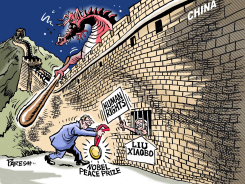 NOBEL PEACE PRIZE FOR LIU by Paresh Nath